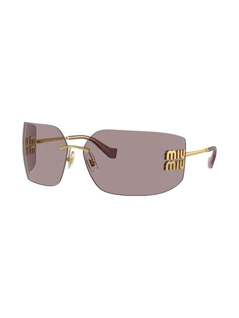 miu miu glasses no frame|Miu Miu sunglasses.